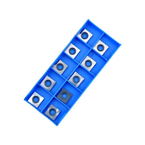 11mm Square Straight Carbide Inserts for Woodturning, 10pcs Replacement Cutter for Woodworking, Fits Planer Cutter Head