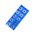 11mm Square Straight Carbide Inserts for Woodturning, 10pcs Replacement Cutter for Woodworking, Fits Planer Cutter Head