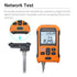 Fiber Optic Cable Tester, Portable Optical Fiber Power Meter with Universal FC/SC/ST Interface and Built-in 2Mw Visual