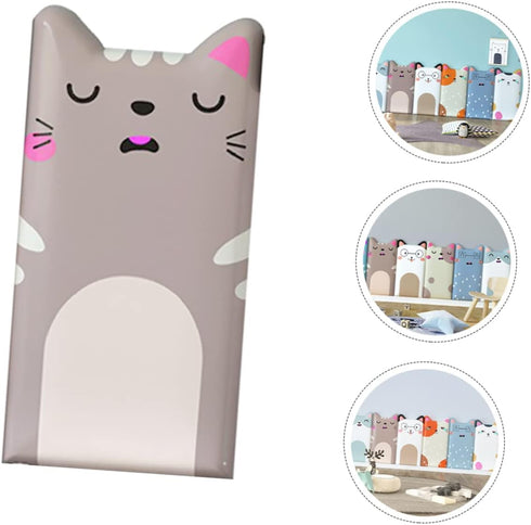 2 Pcs Soft Wall Stickers Decorative Kid Room Wall Pad Room Anti- Collision Cushion Safe Tape Changing Table Cover