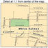 Printed Wall Map of White Salmon, WA - Large Poster Size