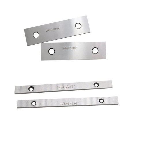 10 Pairs Precision Parallel Steel Set 1/8" x 6" - Thin Steel Machinist Tools with Accuracy 0.0002"