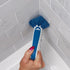 2-in-1 360-Degree Unger Grout and Corner Scrubber Brush Tool, Crevice Bathroom Cleaning Supplies for Showers, Door