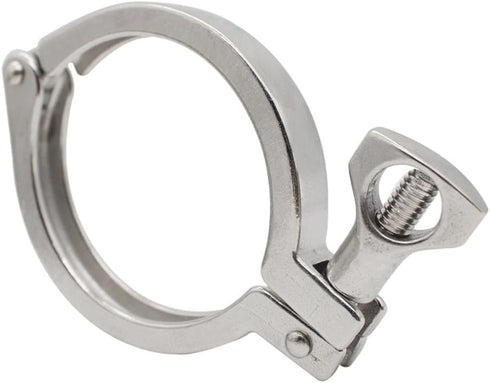 MDNNIHTPL 1pcs 304 25mm-268mm(114x130mm) Stainless Steel Tri Clamp Ferrule Fitting for Homebrew and Dairy Products, OD