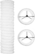 Toyvian 3pcs European Style Paper Floor Lamp Shade Replacement Standing Light Cover