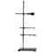 Heavy 24" Laboratory Stand Support, Metalware Ring Stand, Industrial Grade Retort Stand Set for Chemistry