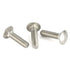 1/4-20 x 1 Carriage Bolts Screws, Stainless Steel 18-8 (304), Round Head, Square Neck, Fully Threaded, 25 PCS