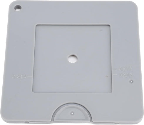 3.5x3.5 Inch, Drawing Viewfinder with Sliding Mechanism, ABS Plastic, Color Isolation Artist Tool - Simplifies