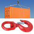 Crane Hook, Swivel Eye Alloy Steel Rigging Lifting Round Hook 5T for Ship Building Industry