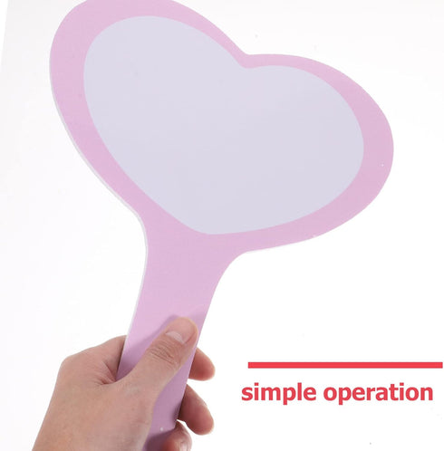STOBOK Rewritable Scoreboard Mini White Boards, Dry Erase Answer Paddle Handheld Whiteboard for Judges