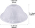 WEIYOUDJ lamp,12" 5.1" Alabaster White Glass Lamp Shade for Floor Diameter x High, Transitional Style Replacement Glass