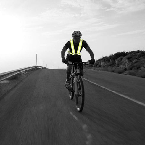 AYKRM High Visibility Reflective Vest - 9 Color Adjustable Running Gear
