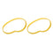 Bandsaw Tire Replacement, 8 Inch Rubber Tire for Bandsaw, 12.55mm Wide, 3.17mm Thick, 2 Pieces, Yellow.