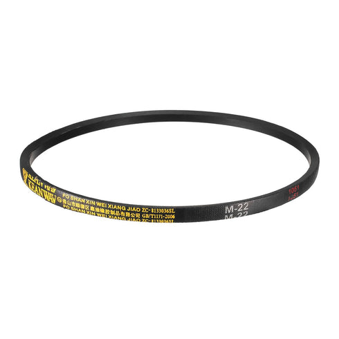 M-22 Drive V-Belt, 22 Inch Pitch Girth, Wrapped Industrial Power Rubber Belt for Transmission Use, JIS Standard