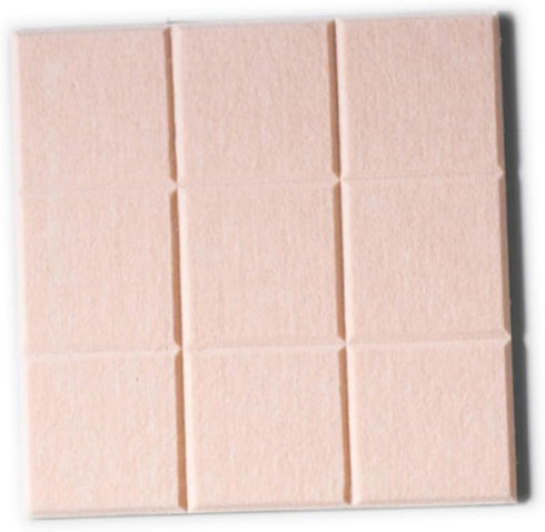 Ciieeo 3pcs Pink Felt Board Tiles, Colored Felt Notes Board Tiles, Memo Wall Bulletin Boards, Three-Dimensional Photo
