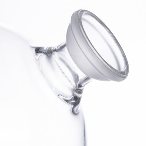 Dinglab S35 Flask,35/20 S35 (500ml) Spherical Joint Glass Lab Ball Socket Reservoir Bottle,Receiving Flask Rotary