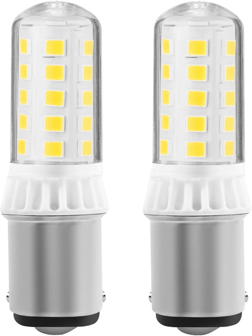 BA15D 3W 12-24V AC/DC 350LM Double Contact Bayonet with Push-in Base for