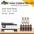 Canon 35 36 Ink Cartridges Replacement PGI-35 CLI-36 Compatible with Pixma iP110 iP100 TR150 Printer (5 Black, 3