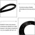 QuQuyi 1" (25mm) ID x 1-1/4" OD Silicone Vacuum Tubing Hose, Black High Temperature Food Grade, 3.28ft Length
