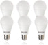 A19 LED Light Bulbs 100 Watt Equivalent, E26 LED Daylight White 5000K 13W Super Bright 1265 Lumen, Non-Dimmable, 6 Pack