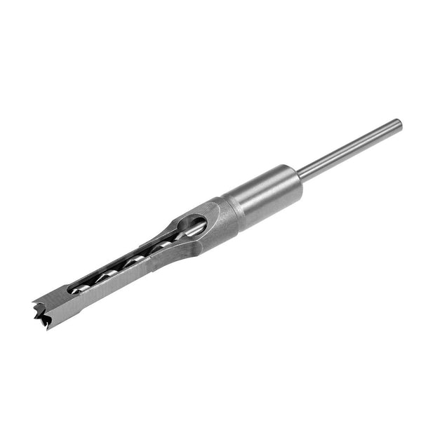 uxcell Square Hole Drill Bit, 3/8" High-Carbon Steel Hollow Chisel for Woodworking Power Tool