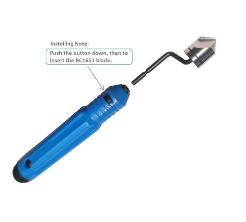 BC1651 Countersink Inner Hole Chamfer Repair Reamer Tool, Burr Remover for Metal, Wood, and Plastic
