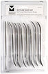 Mercer Industries BCRIFS Riffle Rasp Set, 8-Piece, 7-1/2"