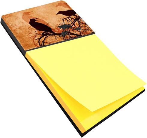 Beware of the Black Crows Halloween Sticky Note Holder