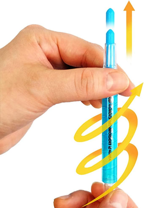 Twist-Up Highlighter Set, 12 Colors, Long Lasting Non-Toxic Dry Highlighters for Bible, Text, & Notes