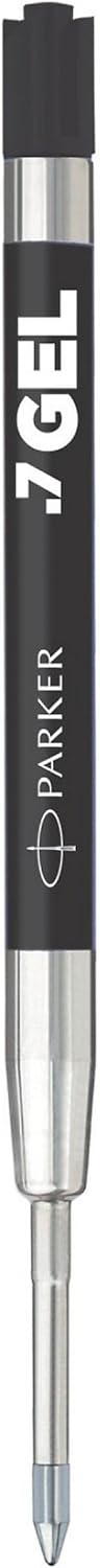 Parker QUINK Gel Ink Refill, Fine Tip (0.5mm), Black