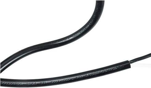 10ft Replacement Power Cord Pigtail Tool, 2 Prong Polarized 14 Gauge Heavy Duty 110V 115V 120V Supply Cable, NEMA 1-15