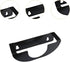 Obotsnoi Heavy Duty Metal Angled Grinder Organizers Wall Mount Polisher Bracket Rack for Efficient Tool Storage on