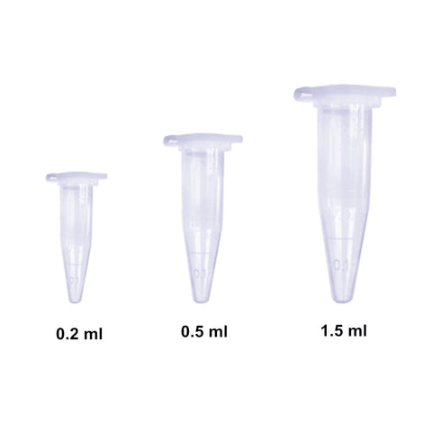 UoYu Microcentrifuge Tube with Snap Cap, 0.2ml, 100pcs