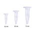 UoYu Microcentrifuge Tube with Snap Cap, 0.2ml, 100pcs