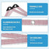 9x12FT,Clear Grommets,Transparent Clear Tarps Heavy Duty Waterproof Plastic Tarp with PVC Vinyl Tarpaulin