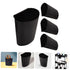 4pcs Set Portable Small Hanging Basket Storage Bin for Home Store Living Room Rolling Cart Accessories
