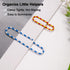 Vinaco Paper Clips, 400PCS Medium & Large (1.3 inch & 2 inch) Assorted Sizes, Durable Rustproof Vinyl Coated for Office