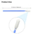 (100 Pcs) 3.66 inch Foam Swab Cleaning Swab Foam Tips Sponge Stick for Inkjet Printer Print Head Camera Optical Lens Optical Equipment (Blue)