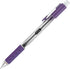TUL Retractable Gel Pens, Needle Point 0.5 mm, Assorted Bright Ink Colors, Gray Barrel, Pack of 8
