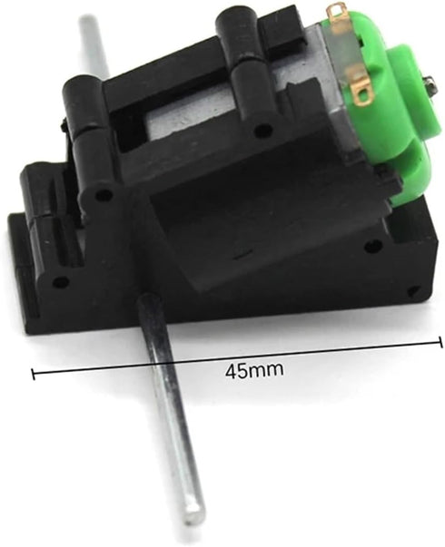 HHBL8I Double Shaft Bevel Angle Gear Motor Suit Worm Reducer DIY Parts High Quality Remote Control Car Boat Tank Toy
