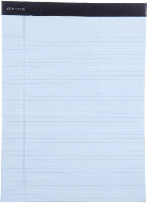 Mintra Office Legal Pads, BASIC PASTEL 6pk, 8.5in x 11in, Narrow Ruled, 50 Sheets per Notepad for School and Office