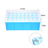 uxcell Tube Rack, Polypropylene 32-Well Blue for 5ml