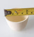 OTOOLWORLD 99.3% Alumina Crucible Al2O3 Assay Crucible for Laboratory, 40ml