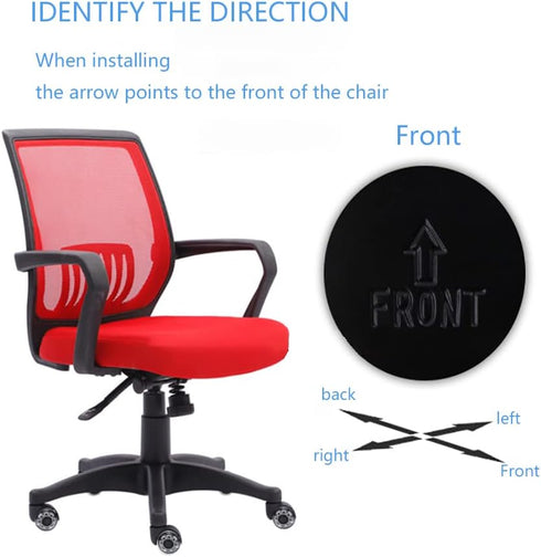 Replacement Heavy Duty Office Chair Tilt Control: 3.1inx 3.1in (L x W) for Desk Chair Computer Chair Parts.