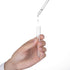 Joyclub 50pcs 12x100mm Clear Plastic Test Tubes with Caps for Scientific Experiments, Halloween, Christmas Party