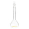 PATIKIL 100ml Volumetric Flask, 3.3 Borosilicate Glass Graduated Measuring Flask with Glass Stopper for Lab Use