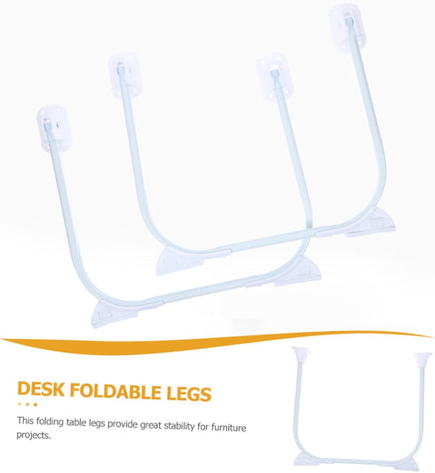 2pcs NUOBESTY Folding Hairpin Legs Metal Table Legs for Sofa Bedside Cabinet Easy to Install