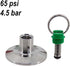 KBNJDTQP 1.5" 17-100psi Processing(65psi) Adjustable Pressure Relief Valve PRV End Cap Tri Clamp - for Home Brewing
