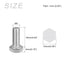 Hex Bolts (M6-1x16mm) 50Pcs, 304 Stainless Steel Coarse Fully Threaded Hex Head Screw Bolts for Furniture Repair