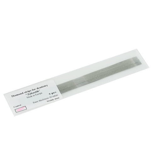 Dental Abrasive Strips Finishing Polishing 4mm Coarse (5pcs)
